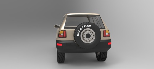 本田Toyota rav4休闲越野车模型3D图纸 SolidWorks2014设计缩略图